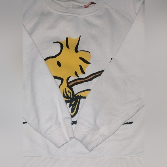 Peanut Woodstock Pullover Sweatshirt Size 9 Girl's. EUC - Picture 3 of 5